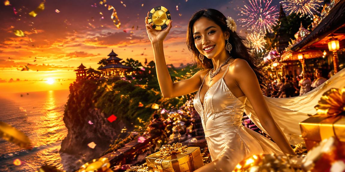 Suasana malam pasar Vietnam dengan ilustrasi bonus deposit yang menarik