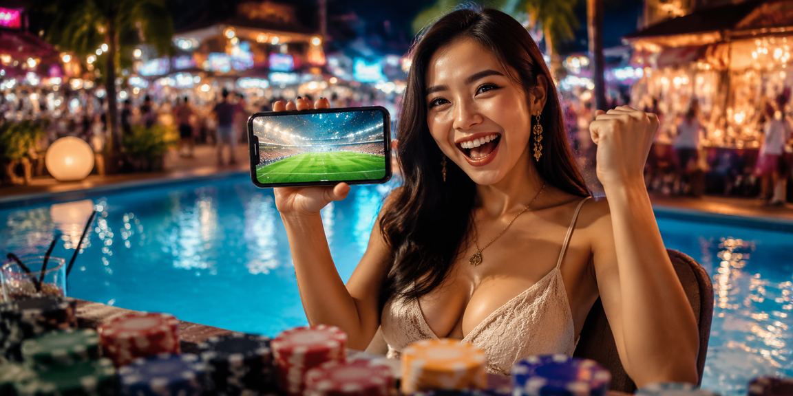 Ilustrasi pembayaran cepat dan aman di pasar malam judi akun268
